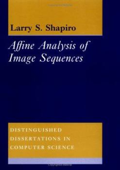 Hardcover Affine Analysis of Image Sequences Book