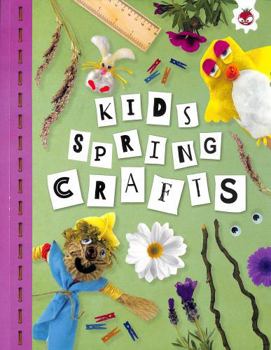 Paperback KIDS SPRING CRAFTS Book