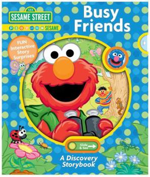 Board book Sesame Street Busy Friends: A Discovery Storybook Book