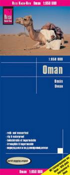 Oman Waterproof Travel Map, 1:850 000