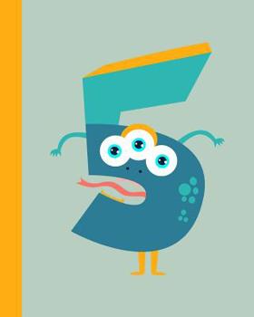 Paperback Notebook: 5 Year Old Birthday Draw and Write Book Large 8 X 10 Primary Composition Workbook for Handwriting Practice, Drawing, a Book