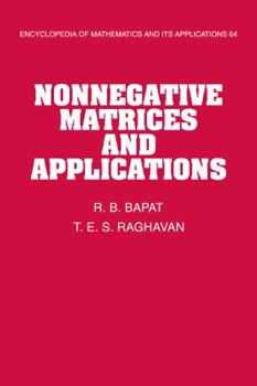 Paperback Nonnegative Matrices and Applications Book
