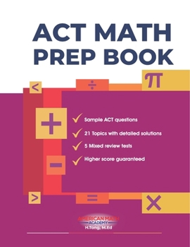 Paperback ACT Math Prep Book