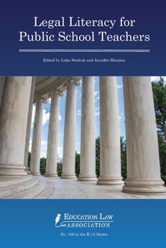Paperback Legal Literacy for Public School Teachers Book