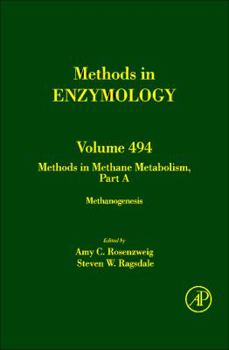 Hardcover Methods in Methane Metabolism, Part a: Methanogenesis Volume 494 Book
