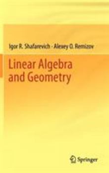 Hardcover Linear Algebra and Geometry Book