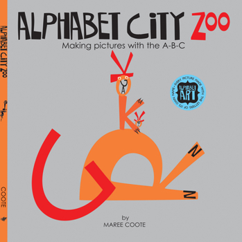 Hardcover Alphabet City Zoo: Making Pictures with the A-B-C Book