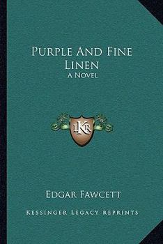 Paperback Purple And Fine Linen Book