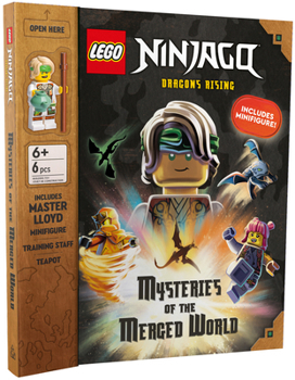 Product Bundle Mysteries of the Merged World (Lego Ninjago: Dragons Rising Book and Mini-Figure) Book