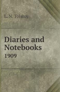 Hardcover Diaries and notebooks in 1909 [Russian] Book