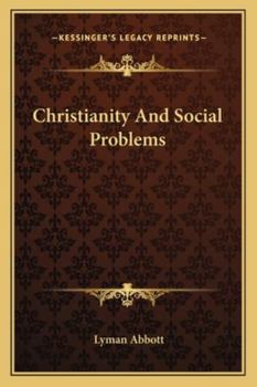 Paperback Christianity And Social Problems Book