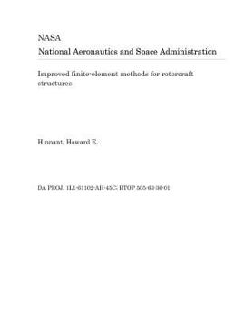 Paperback Improved Finite-Element Methods for Rotorcraft Structures Book