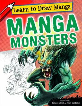 Library Binding Manga Monsters Book