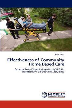 Paperback Effectiveness of Community Home Based Care Book