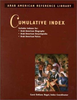 Paperback Arab American Reference Library Cumulative Index Book