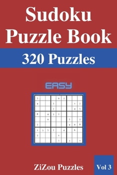 Paperback Sudoku Puzzle Book: 320 Easy Sudoku Puzzles with Solutions - VOL3 - Book