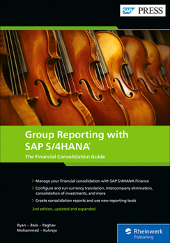 Hardcover Group Reporting with SAP S/4hana: The Financial Consolidation Guide Book