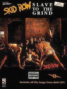 Paperback Skid Row - Slave to the Grind: Play-It-Like-It-Is-Guitar Book