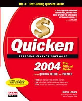 Paperback Quicken 2004: The Official Guide Book
