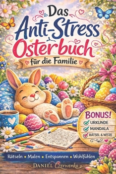 Das Anti-Stress Osterbuch für die Familie: Rätsel, Malspaß und entspannte Osterzeit – kreative Aktivitäten, Mandalas, Suchspiele und lustige Aufgaben für Kinder und Familien (German Edition)