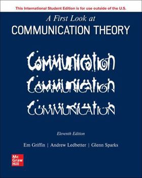 Paperback A First Look at Communication Theory Book