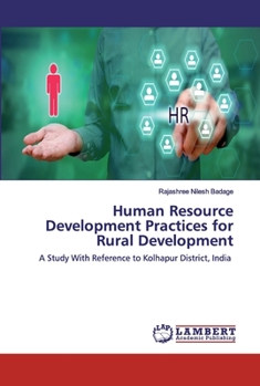 Paperback Human Resource Development Practices for Rural Development Book