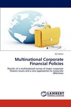 Paperback Multinational Corporate Financial Policies Book