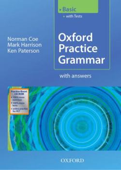 Paperback Oxford Practice Grammar: Basic [With CDROM] Book