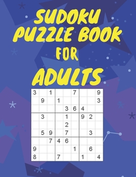 Paperback Sudoku Puzzle Book for Adults: Medium to difficult Sudoku puzzle book for adults Suitable for gift Book