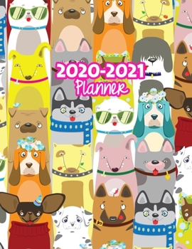 2020-2021 Planner: Two Year Calendar Organizer and Goal Journal | January 2020 - December 2021 Daily, Weekly and Monthly Planner Book with Back Sticker Expression Wall for 2 Years | Design Code 279959