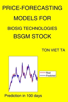 Paperback Price-Forecasting Models for Biosig Technologies BSGM Stock Book