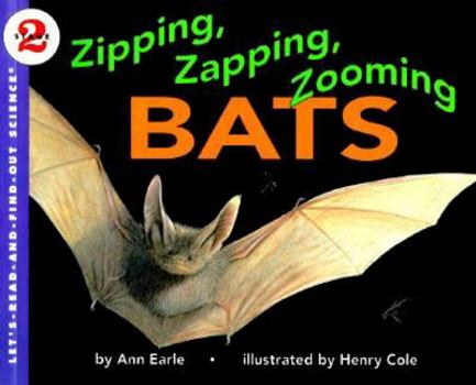 Paperback Zipping, Zapping, Zooming Bats Book
