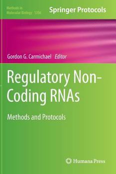 Hardcover Regulatory Non-Coding Rnas: Methods and Protocols Book