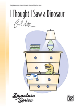 Paperback I Thought I Saw a Dinosaur: Sheet Book