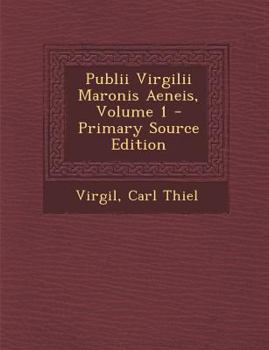 Paperback Publii Virgilii Maronis Aeneis, Volume 1 [Latin] Book