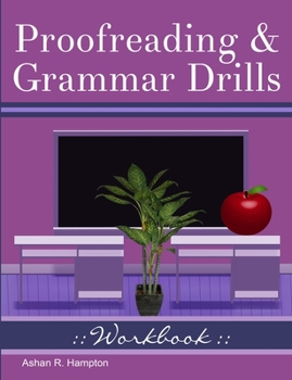 Paperback Proofreading & Grammar Drills Workbook Book