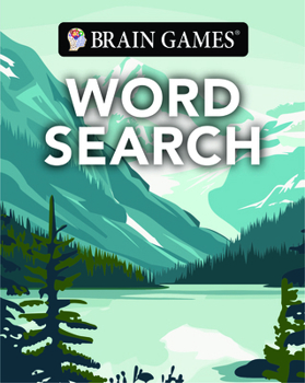 Paperback Brain Games - Take-Along - Word Search (Park Cover) Book