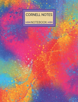 Paperback Cornell Notes Notebook: College Ruled Cornell Notebook Paper Index and Numbered Page Interior: Art Book