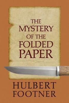 Paperback The Mystery of the Folded Paper (an Amos Lee Mappin Mystery) Book