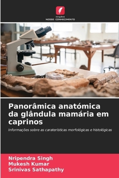 Paperback Panorâmica anatómica da glândula mamária em caprinos [Portuguese] Book