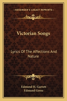 Paperback Victorian Songs: Lyrics Of The Affections And Nature Book