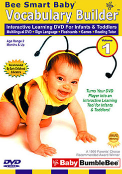 DVD Bee Smart Baby Vocabulary Builder Volume 1 Book