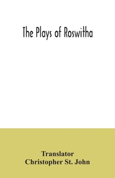 Paperback The plays of Roswitha Book