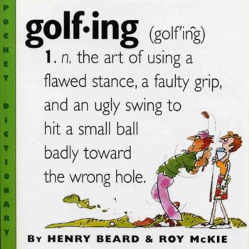 Paperback Golfing: A Duffer's Dictionary Book