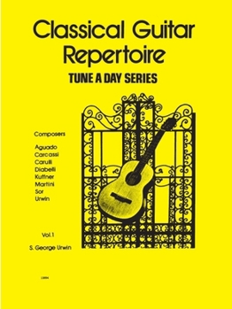 Paperback Classical Guitar Repertoire: Tune a Day Series Book