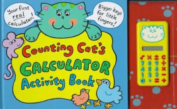 Hardcover Counting Cats Calculator Activity Book