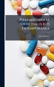 Hardcover Pharmacopoeia Officinalis [et] Extemporanea Book
