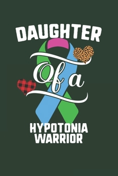 Daughter Of A Hypotonia Warrior: Hypotonia Awareness Leopard Buffalo Plaid Family Gift