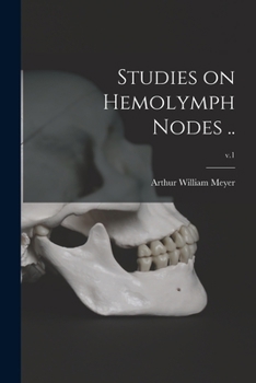 Paperback Studies on Hemolymph Nodes ..; v.1 Book