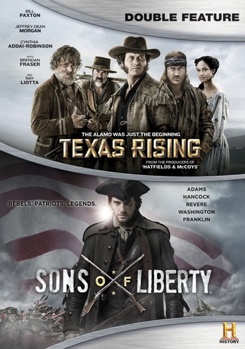 DVD Texas Rising / Sons of Liberty Book